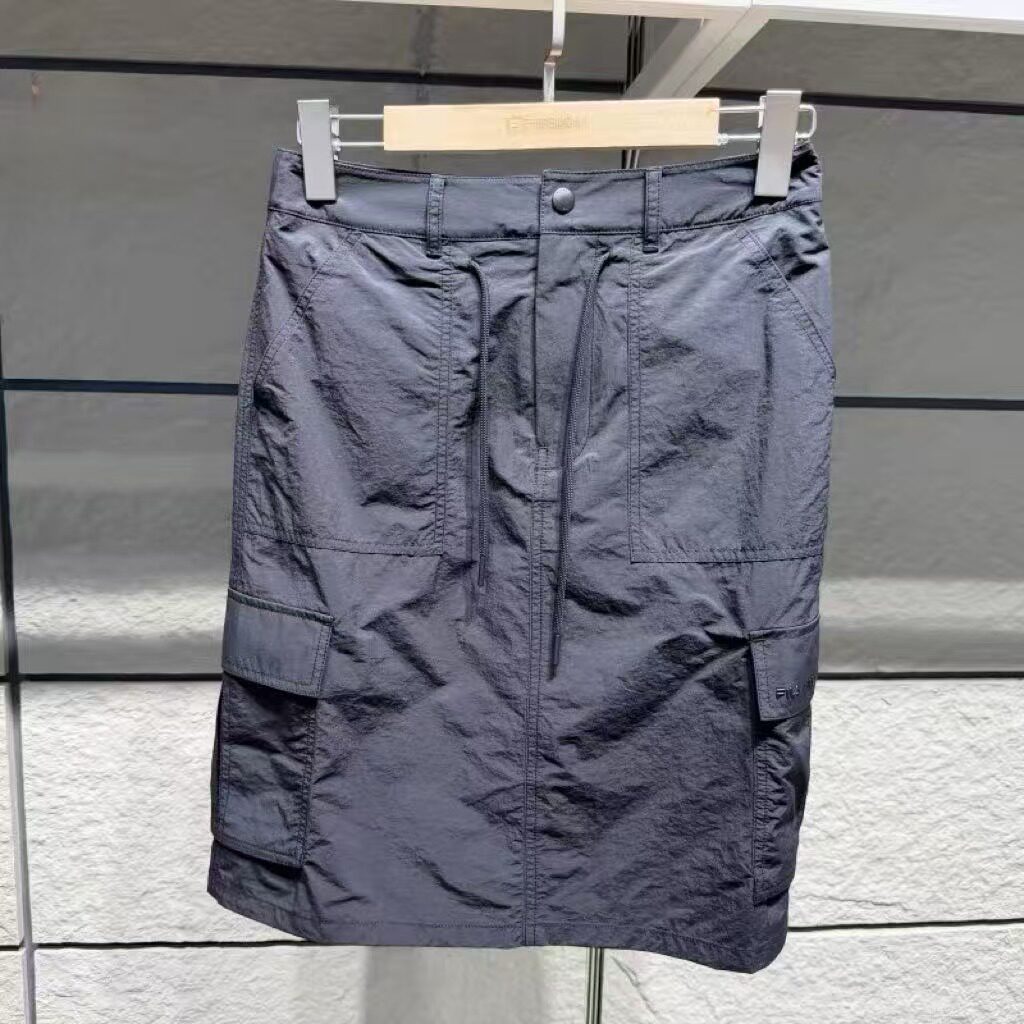 女夏运动休闲时尚百搭基础梭织裙