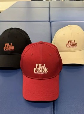 FILA斐乐潮牌棒球帽2026年春季新款男女同款棒球帽T13U613204