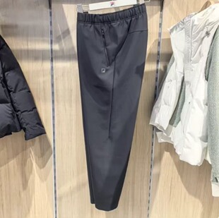 FILA斐乐2026年春季新款男子时尚休闲运动直口针织长裤A11M611601