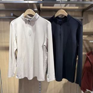 运动半拉链套头衫 FILA斐乐男士 2025冬新款 衫 F11M542214F 针织长袖