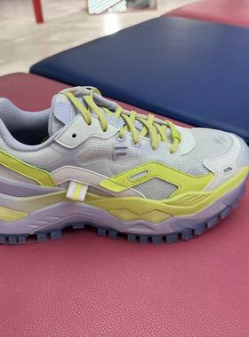 FILA斐乐潮牌2025年春夏经典爆款厚底舒适潮流硬糖鞋T12W421301F