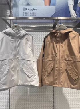 FILA斐乐女装 2025春季新款专业运动宽松连帽梭织外套 A11W417709