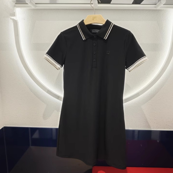 女装高尔夫防晒POLO短袖连衣裙