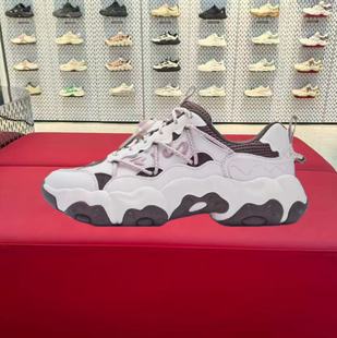 F12W 情侣猫爪6冰淇淋休闲运动鞋 M612137F 新款 FILA斐乐2026年春季