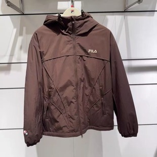 FILA斐乐2026年春季 男子休闲金典生活宽松棉服外套F11M619903 新款