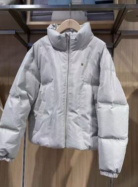 FILA斐乐2025年冬季新款女子休闲运动立领保暖羽绒服F11W543913F