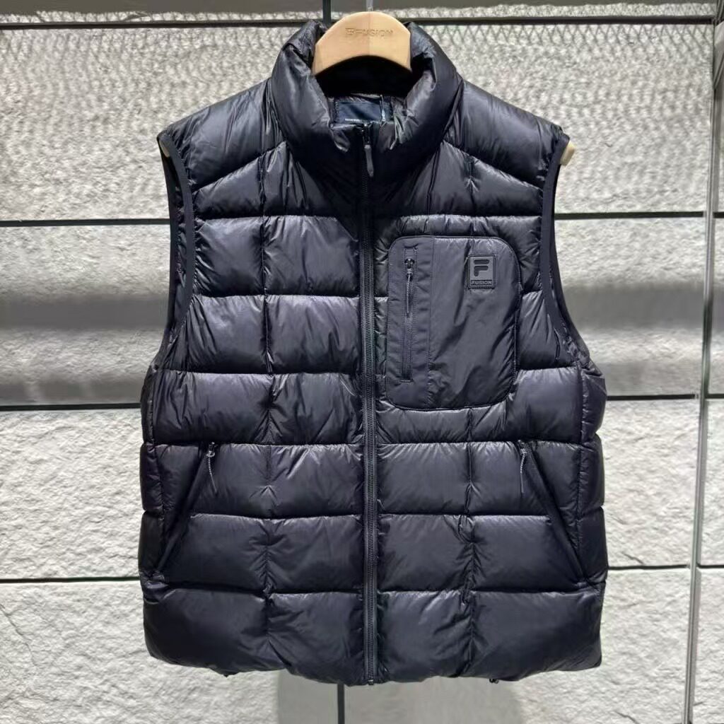 新款休闲舒适运动羽绒服马甲