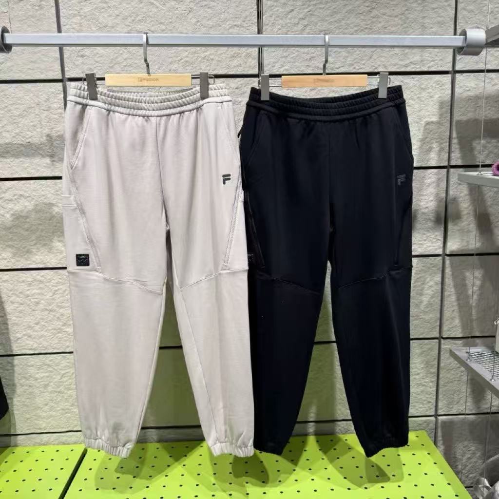 男装冬新款运动休闲宽松针织长裤