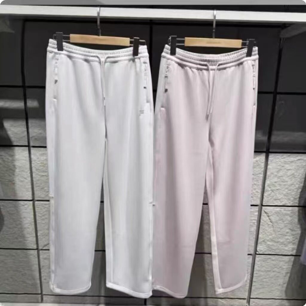 斐女装针织长裤休闲宽松阔腿裤子