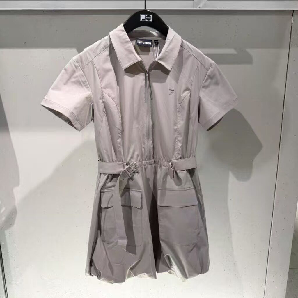 女装夏款运动潮流机能宽松连衣裙