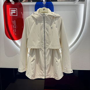 FILA斐乐2025年冬款 运动休闲两件套连帽外套羽绒服F11W443701 女装