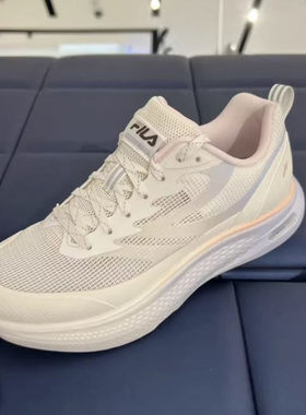 FILA斐乐2025年秋新款女鞋JOG 1+柔云鞋专业运动路跑鞋A12W531122