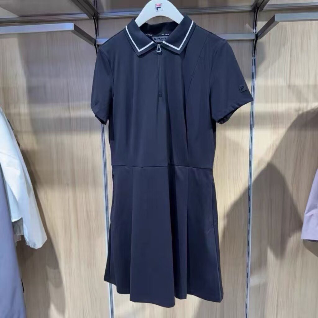 女子连衣裙运动防晒POLO裙