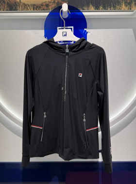 FILA斐乐2025夏新款女装运动速干凉感网球针织外套A11W523501F