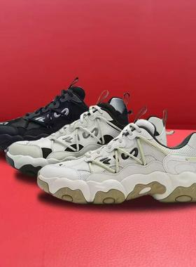 FILA斐乐男女鞋2025夏款猫爪6代老爹运动鞋F12W522111 F12M522111