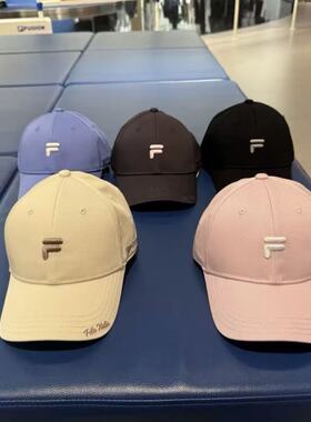 FILA斐乐潮牌情侣2025年冬季新款时尚运动休闲棒球帽T13U613207F