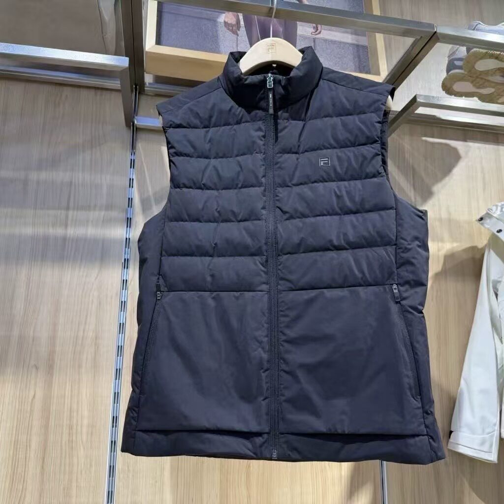 都市通勤运动立领羽绒服马甲