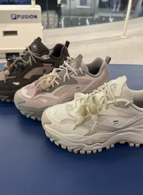 FILA斐乐潮牌2026年春季新款女子运动休闲百搭运动鞋T12W611001