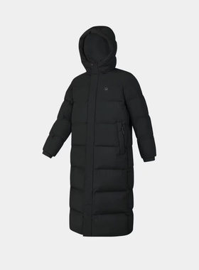 FILA斐乐长款羽绒服2025户外运动拒水鹅绒防泼水外套A51M441901F