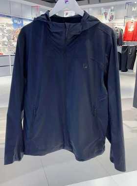 FILA斐乐男子新款休闲时尚运动梭织外套A11M347707F