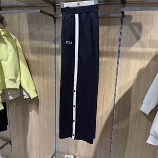 FILA斐乐女装2026年春新款经典生活运动舒适针织长裤F11W619607