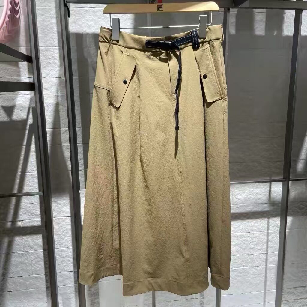 秋新款运动裙半身裙梭织裙
