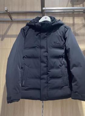 FILA斐乐2025年冬新款男装时尚运动休闲连帽保暖羽绒服F11M448902