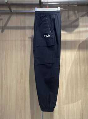 FIL斐乐2025年秋季新款男子休闲舒适运动梭织长裤F11M439802