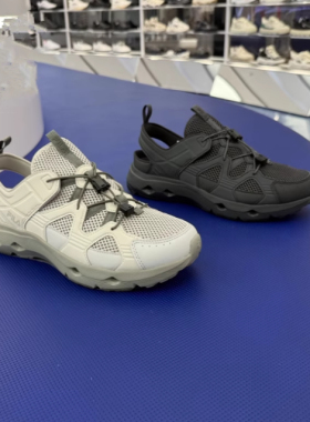 FILA斐乐2026夏款男鞋运动透气波光鞋溯溪鞋复古凉鞋F12M522407