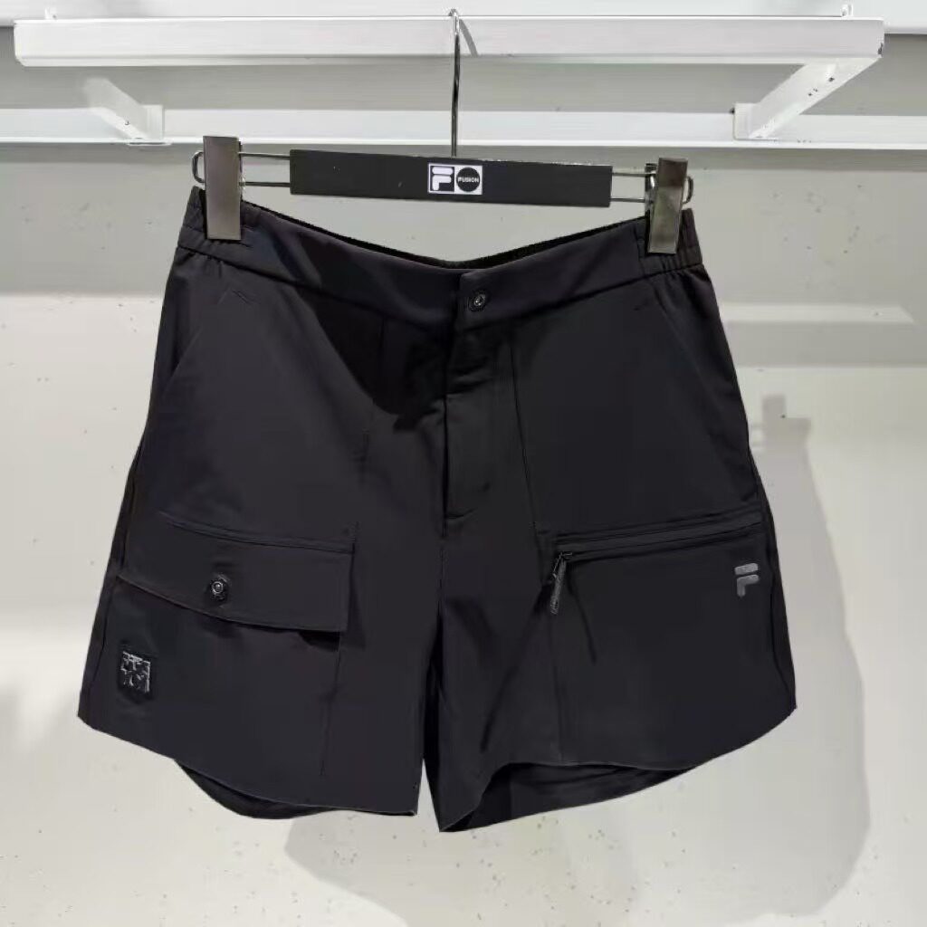 女装夏新款工装系列宽松梭织短裤