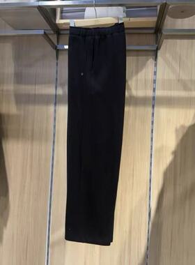 FILA斐乐2025年冬季新款女子时尚运动宽松直口针织长裤F11W543605