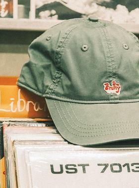 fRUITYSHOP｜BASEBALL CAP水洗弯帽沿棒球帽经典logo鸭舌帽子