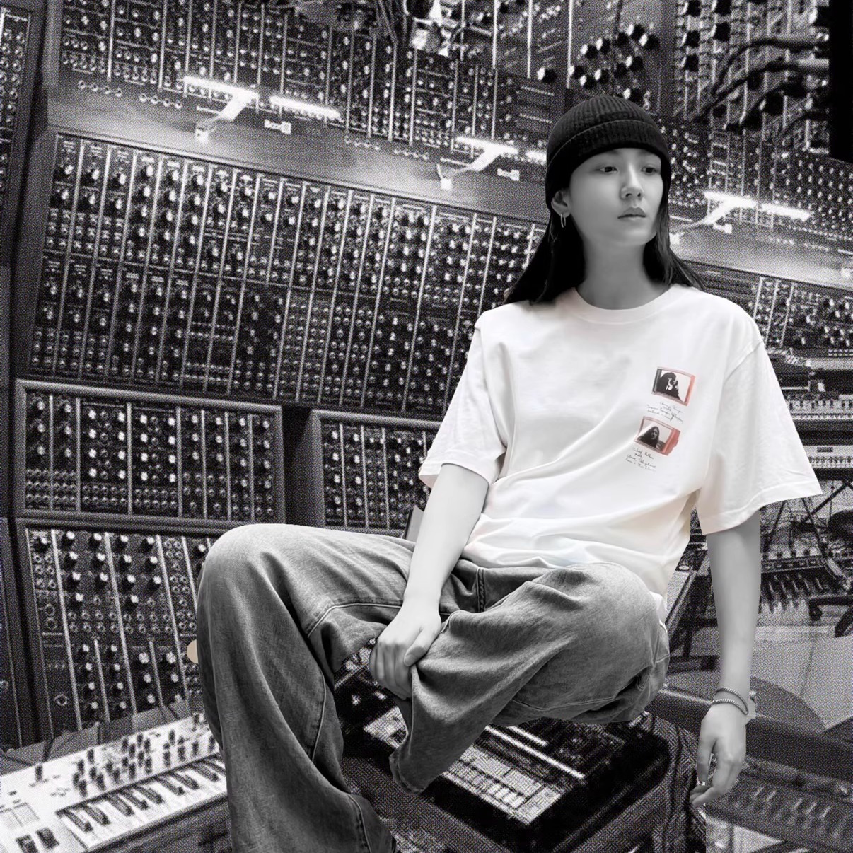 fRUITYSHOP｜NEU!联名简约T恤1 BIE别的时尚新款潮酷情侣短袖