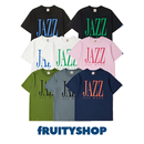 fRUITYSHOP | JAZZ ALL DAYS 纯棉圆领套头短袖Tee