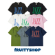 JAZZ ALL DAYS fRUITYSHOP 纯棉圆领套头短袖 Tee