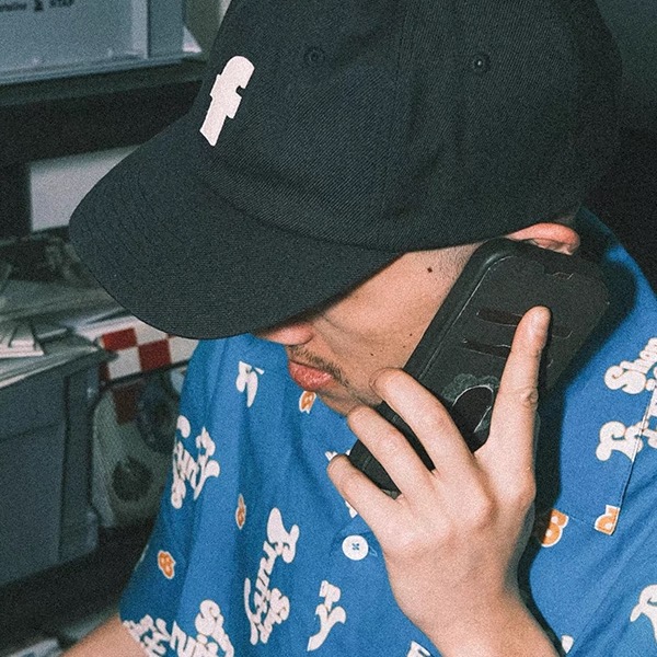 fRUITYSHOP潮酷红色鸭舌帽帽子