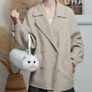 女生礼物精选仿真背包可爱手提猫咪玩偶公仔毛绒玩具送闺蜜礼品