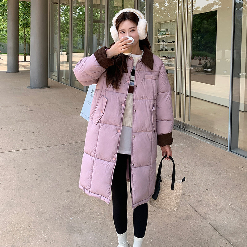 女冬季新款羽绒棉服设计感韩版时尚宽松小个子棉袄外套现货款