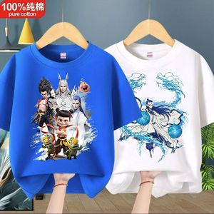 哪吒敖丙儿童衣服纯棉短袖t恤夏季2025新款帅气男童上衣童装体恤