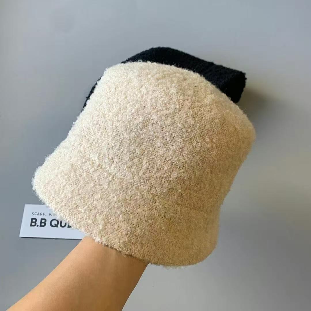 渔夫帽子BB冬款东大门代购百搭洋气可爱装饰均码9