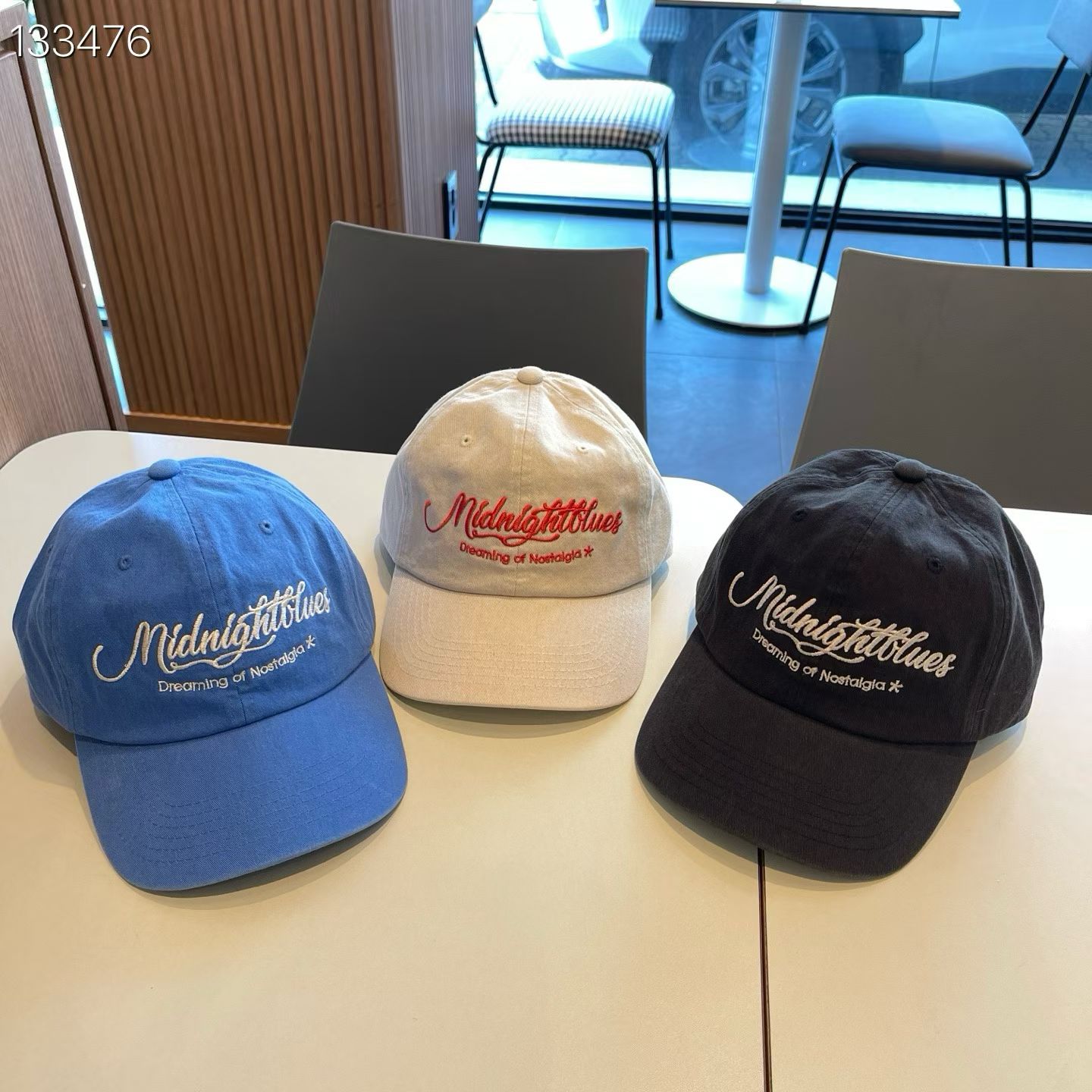 棒球帽LovelyHat东大门代购 时尚刺绣字母mi百搭女帽子5