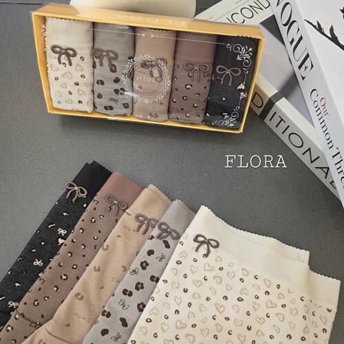 内裤 豹纹一组 Flora 女士均码韩国东大门代购9