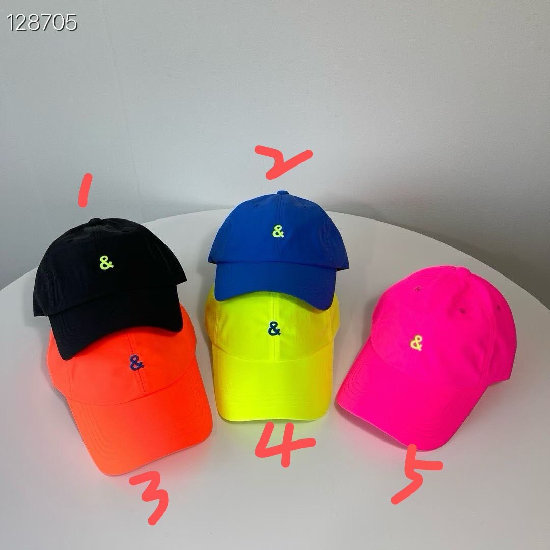 荧光色 棒球帽LovelyHat东大门代购  时尚 个性 百搭女帽子5