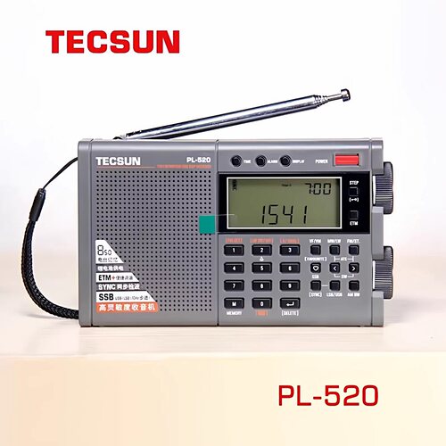 德生520全波段便携式老人收音机