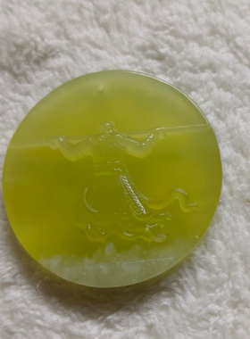 天然朱砂岫玉原创设计大圣归来