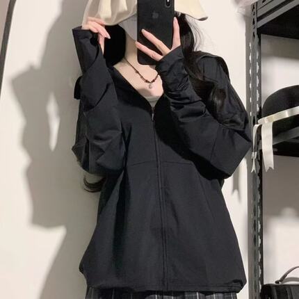 2026夏季冰丝男女防晒衣宽松大码休闲外套防紫外线轻薄透气户外服