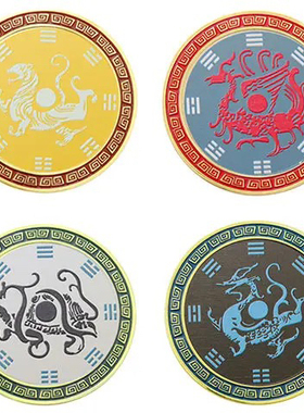 玄空精美四灵兽朱雀玄武青龙白虎家居摆件