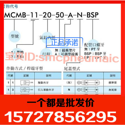 全新原装台湾金器MINDMAN气缸MCMB-11-32-600-A