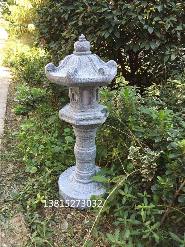 日式仿石灯饰草坪灯庭院灯别墅花园景观路灯小区公园草地灯户外灯