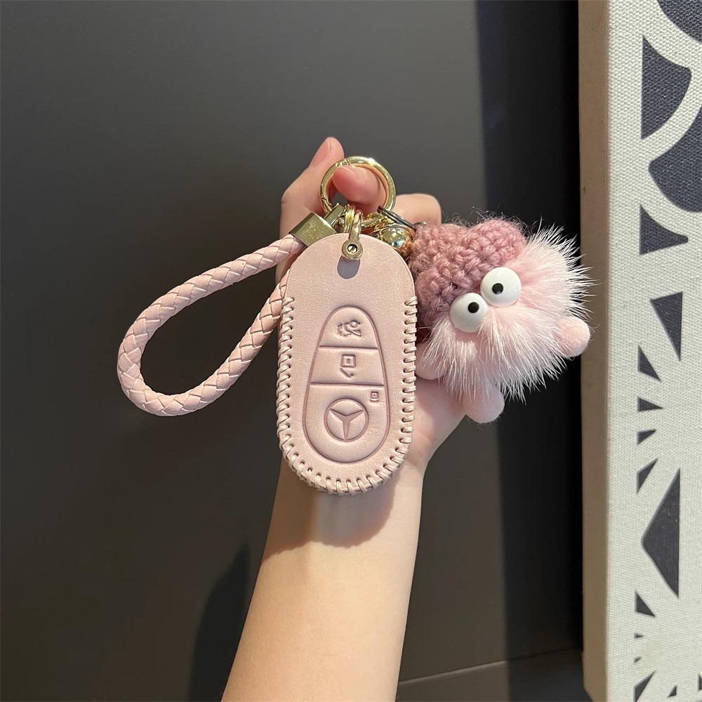 适用奔驰s400钥匙套s级s450女生s450l迈巴赫cle260女士cle300 eqe